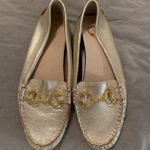 C. Wonder gold loafers